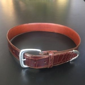 Genuine Alligator Belt by Ralph Lauren